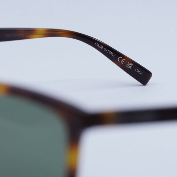 🕶️ New Saint Laurent SL501 003 Sunglasses - Havana Frame, Green Lenses - Picture 9 of 12